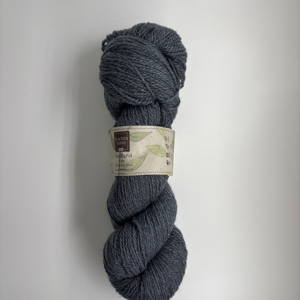 Blacker Yarn Woodland "Frost" 4 Ply 100% British Wool 100 Grams 350 Yards